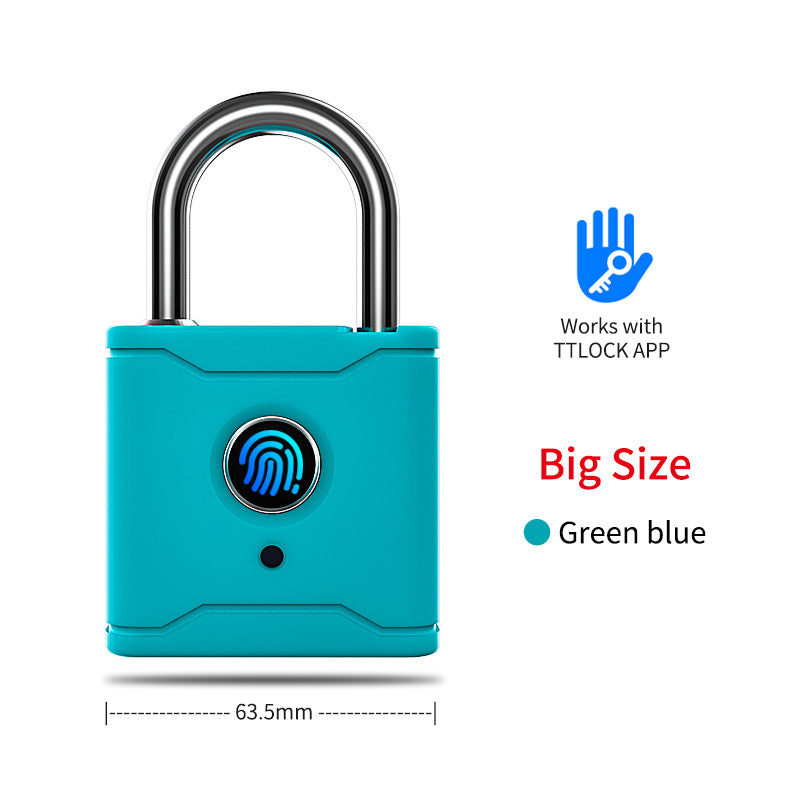 Waterproof Portable Fingerprint Smart PadLock