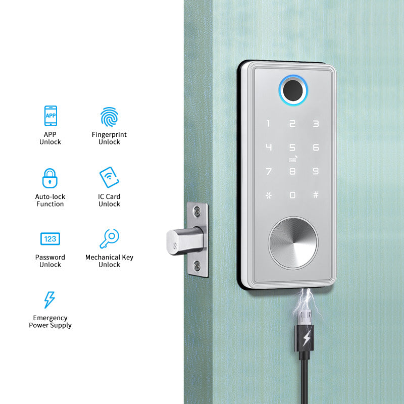 T1 —— Fingerprint security anti-theft waterproof（Silver）