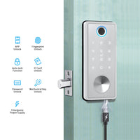 T1 —— Fingerprint security anti-theft waterproof（Silver）