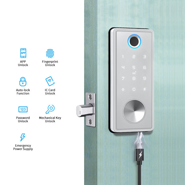 T1 —— Fingerprint security anti-theft waterproof（Silver）