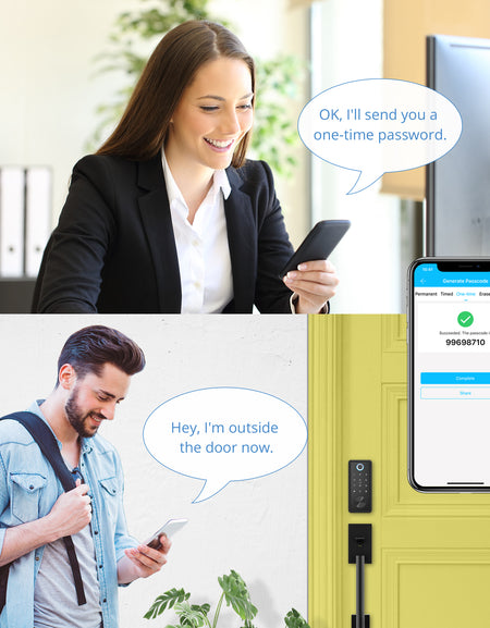 T1 —— Fingerprint security anti-theft waterproof（Black）