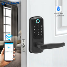 YRHAND Touchscreen Fingerprint Smart Door Lock