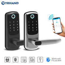 YRHAND Touchscreen Fingerprint Smart Door Lock