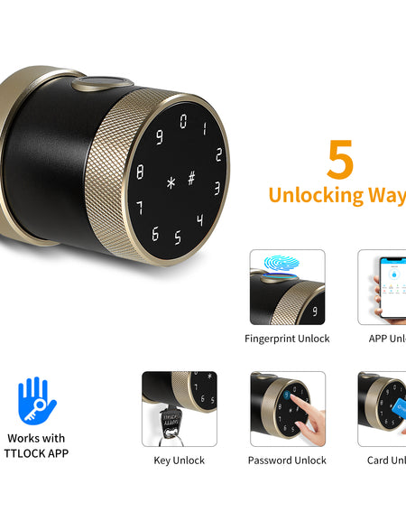 THX1 —— Plus Keyless Fingerprint and Touchscreen Door Lock