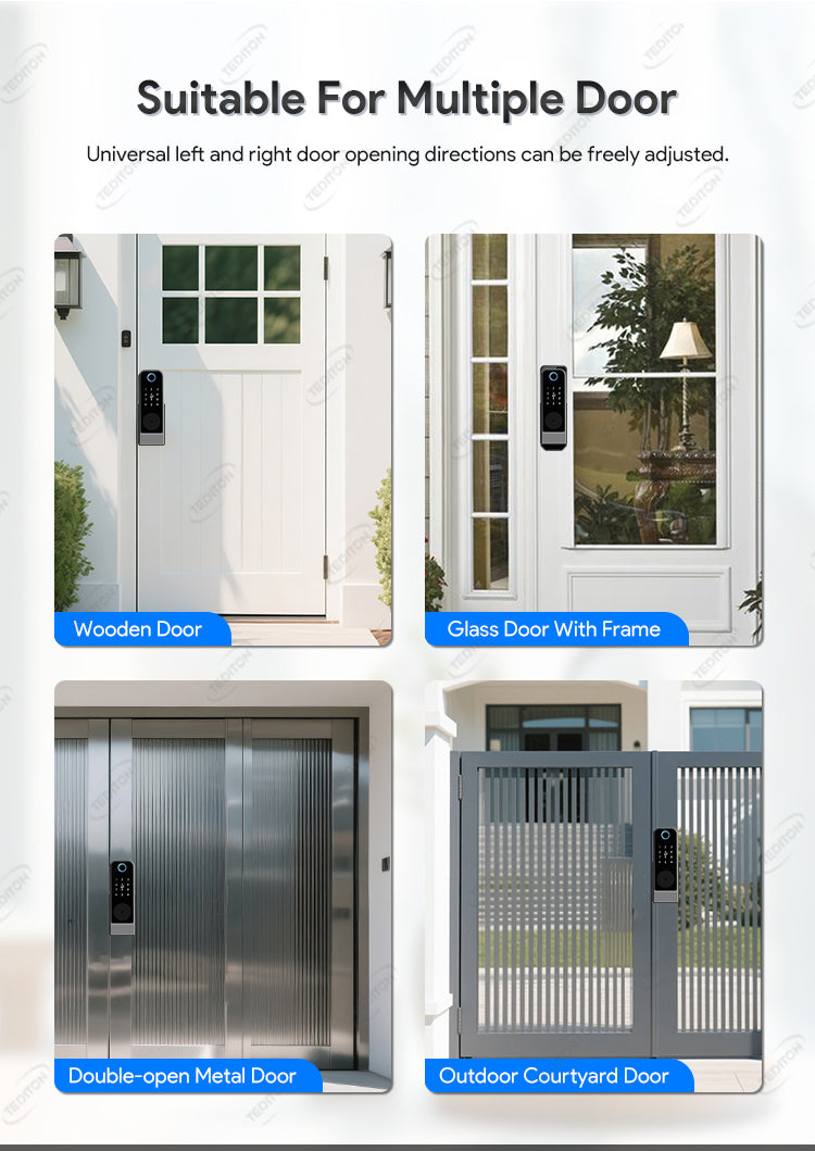 GT01 smart fingerprint door lock